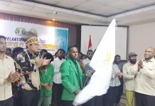 HIPMI Papua Pegunungan Lantik Bakorda HIPMI PT Periode 2026–2029
