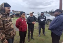 KKSS Papua Pegunungan Serahkan Bantuan bagi Pengungsi di Distrik Maima