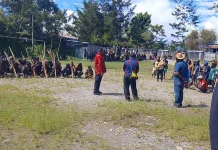Tinjau Tolmis, Dinsos Papua Pegunungan Bawa Pesan Perdamaian