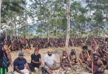 Ritual Adat Yigin Engale Goki Tandai Berakhirnya Konflik Sosial di Wamena