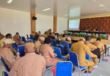 Bupati Pimpin Rapat Kordinas OPD Bahas Pelaporan Kinerja Program Nasional