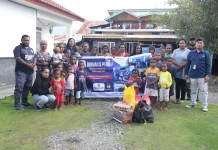 Insan Pers Jayawijaya Salurkan Bantuan bagi Pengungsi Perang Suku di Wamena