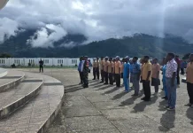 Bupati Lanny Jaya Lepas 62 Anggota Paskibra untuk Tingkat Kabupaten dan Provinsi