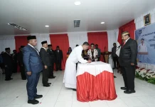 Gubernur Papua Pegunungan Lantik 11 Pejabat Tinggi Pratama Definitif