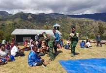 TNI Berbagi Kasih, Pererat Kebersamaan, dan Perdamaian