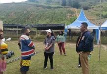 Dekranasda Jayawijaya Imbau Pengguna Jalan lewat Piramid saat Pameran UMKM