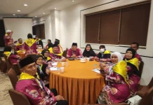 Jamaah Haji Jayawijaya Tiba di Embarkasi Makassar dengan Selamat
