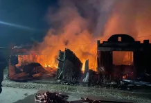 Dua Ruko dan Satu Garasi Terbakar di Wamena, Penyebab Masih diselidiki