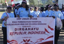 Kegiatan Lomba Jalan Santai Yang Diselenggarakan Oleh DWP Pegubin