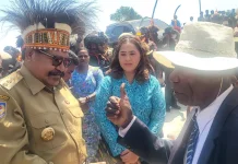 Gubernur Papua Pegunungan Resmikan Puskesmas Uganda di Distrik Kelila