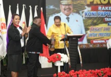 Raker Perdana KONI, John Tabo Tekankan Pembinaan Atlet dari Kabupaten
