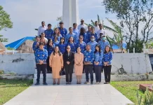 Sambut Hari Bhakti Radio ke-81, Angkasawan RRI Wamena Ziarah ke TMP