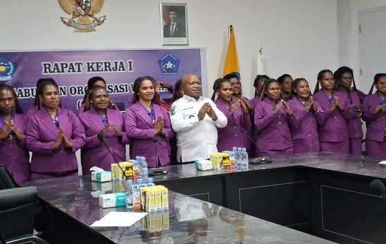 GOW Jayawijaya Perkuat Sinergi Organisasi Wanita lewat Raker Perdana