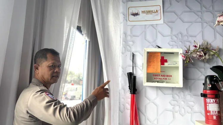 Pos Terpadu Tempel Hadirkan Sejumlah Fasilitas Demi Kenyamanan Pemudik