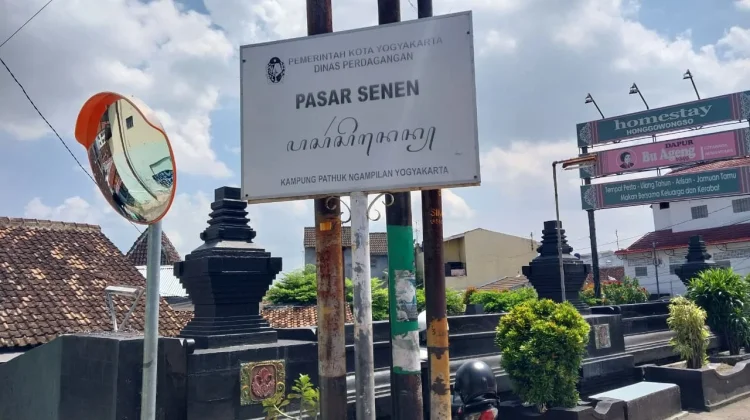 Menyusuri Pasar Senen yang Tumbuh di Gang Sempit Ngampilan Yogyakarta