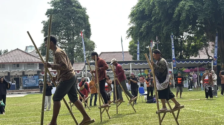 Kemeriahan Lomba Olahrga Tradisional Sleman