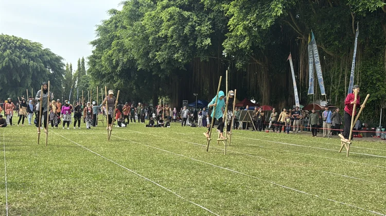Kemeriahan Lomba Olahrga Tradisional Sleman