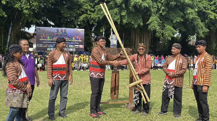 Kemeriahan Lomba Olahrga Tradisional Sleman