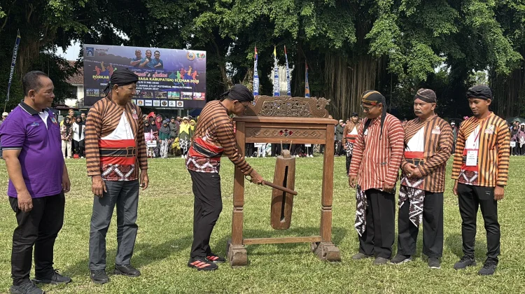 Kemeriahan Lomba Olahrga Tradisional Sleman