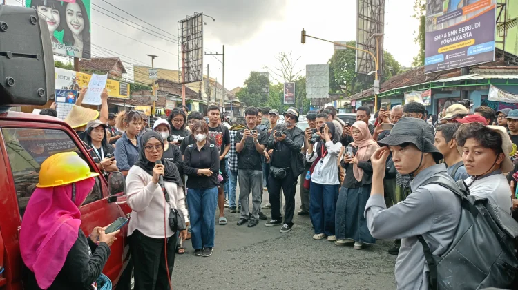 Suarakan Aspirasi, Mahasiswa Yogyakarta Turun ke Jalan