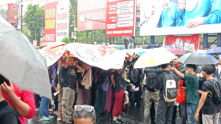 Suarakan Aspirasi, Mahasiswa Yogyakarta Turun ke Jalan
