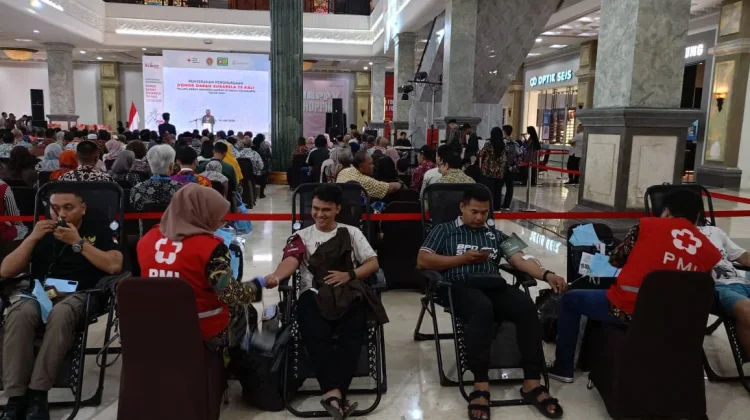 Puluhan Pendonor Darah di DIY Dapat Piagam Penghargaan dari PMI