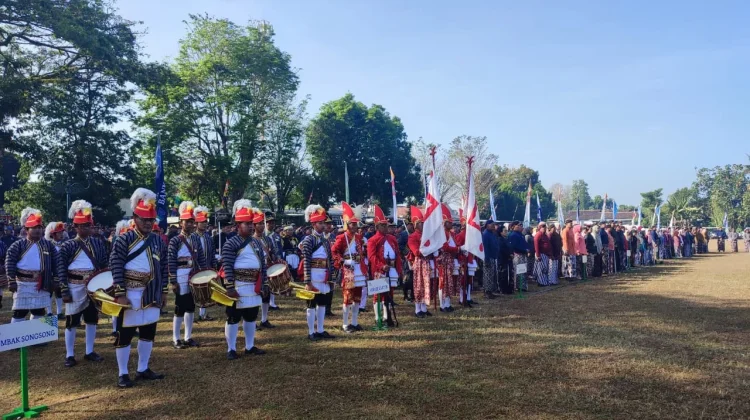 Suasana Historis dalam Upacara Peringatan Hari Jadi Bantul ke-195