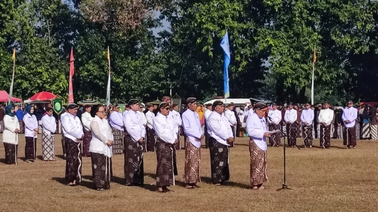 Suasana Historis dalam Upacara Peringatan Hari Jadi Bantul ke-195