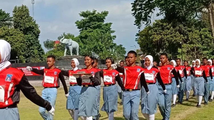 Menjelang Agustusan, Paskibraka Sleman Digembleng Fisik dan Pendidikan Karakter