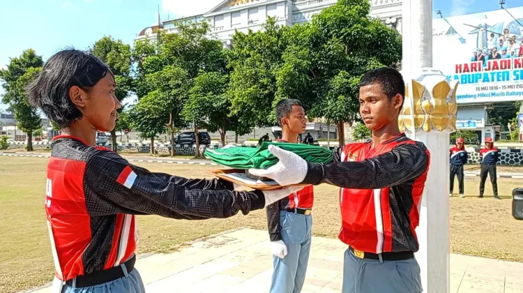 Menjelang Agustusan, Paskibraka Sleman Digembleng Fisik dan Pendidikan Karakter