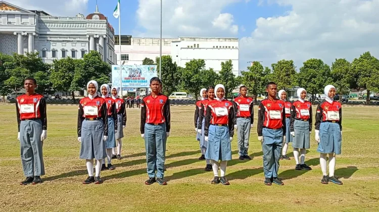 Menjelang Agustusan, Paskibraka Sleman Digembleng Fisik dan Pendidikan Karakter