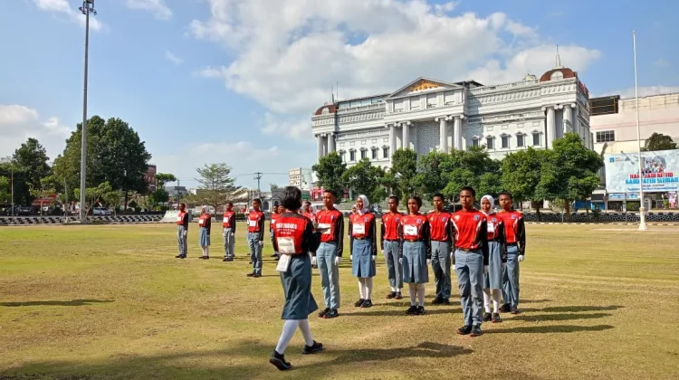 Menjelang Agustusan, Paskibraka Sleman Digembleng Fisik dan Pendidikan Karakter