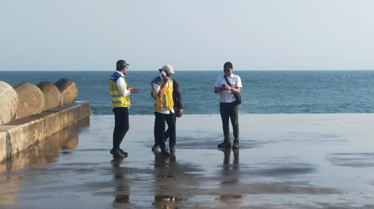 Balai Besar Wilayah Sungai Serayu Opak Tinjau Kerusakan Bangunan Jetty Bogowonto
