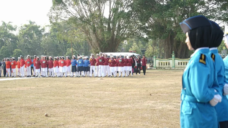 Puluhan Peserta Ikuti Lomba Baris Berbaris di Kulon Progo