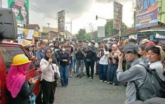 Suarakan Aspirasi, Mahasiswa Yogyakarta Turun ke Jalan