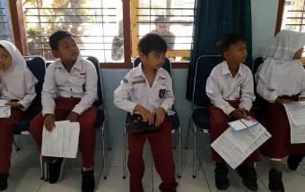 Tingkatkan Imunitas Tubuh, Ratusan Siswa SDN Sinduadi Timur Jalani CKG dan BIAS