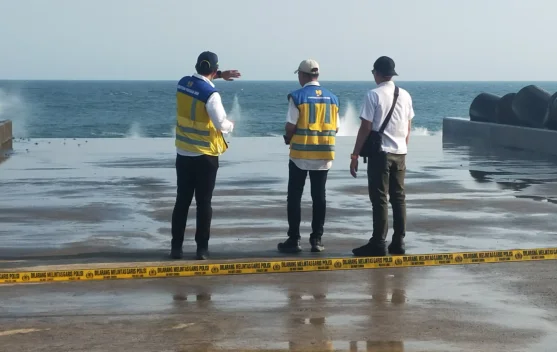 Balai Besar Wilayah Sungai Serayu Opak Tinjau Kerusakan Bangunan Jetty Bogowonto