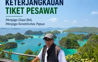 IHK Papua Turun, Konektivitas Udara Tetap Perlu Dijaga