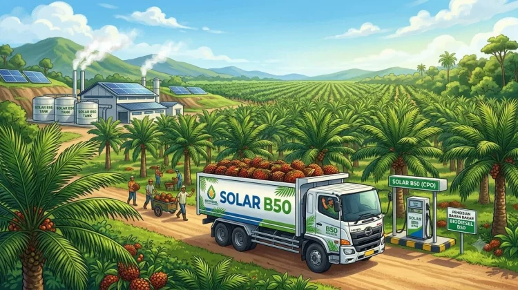 B50 Solar dan Eksistensi Kelapa Sawit