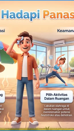 Langkah Hadapi Panas Ekstrem, Cegah Dehidrasi dan Heatstroke