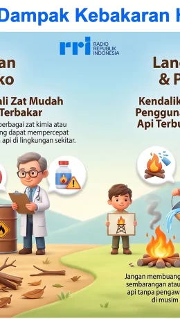 Langkah Cegah Dampak Kebakaran Hutan dan Lahan