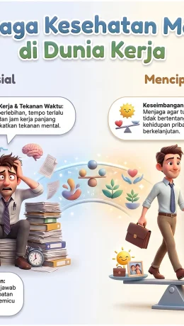 Menjaga Kesehatan Mental di Tempat Kerja