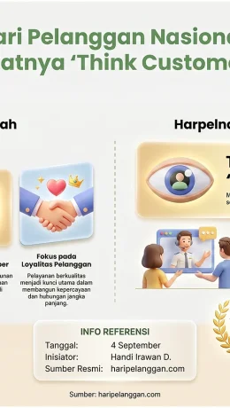 Hari Pelanggan Nasional, Momentum Tingkatkan Kualitas Layanan