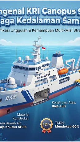 Mengenal KRI Canopus 936, Kapal Hidro-Oseanografi TNI AL