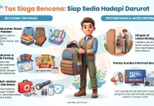 Tas Siaga Bencana untuk Hadapi Situasi Darurat