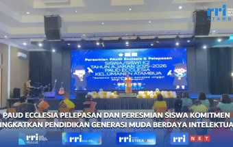 PAUD Ecclesia Gelar Pelepasan dan Peresmian, Komitmen Tingkatkan Mutu Pendidikan