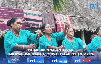 Ritual Ukun Naran Bunaq Jadi Awal Rangkaian Festival Fulan Fehan IV 2026