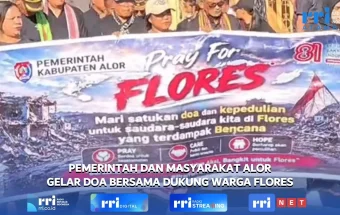 Masyarakat Alor Gelar Doa Bersama, Dukung Pemulihan Warga Flores Terdampak