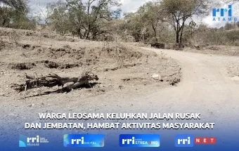 Jalan rusak dan Ketiadaan Jembatan Hambat Aktifitas Masyarakat Desa Leosama Belu