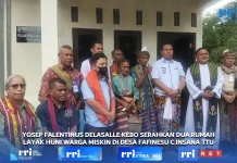 Warga Fafinesu Apresiasi Bupati TTU Diberi Bantuan Rumah